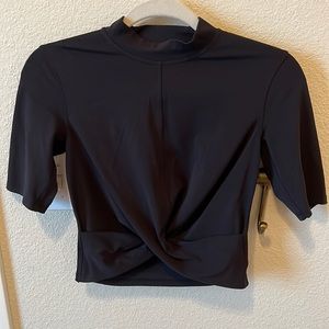 Lululemon Twist Mock Neck Crop